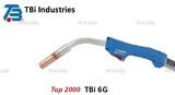 Горелка для полуавтоматической сварки TBI 6G-S-blue-ESG, длина 3 метра - st-e.info - Владимир