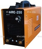 Инвертор для ручной дуговой сварки ARC-250 IGBT - st-e.info - Владимир