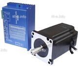 Шаговые двигатели с контроллером управления NEMA 34 - 86HSE4N-BC38 - st-e.info - Владимир