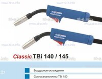 Горелка для полуавтоматической сварки TBi 140-blue-ESG, длина 3 метра - st-e.info - Владимир