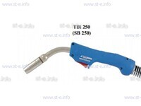 Горелка для полуавтоматической сварки TBi 250-blue-ESG, длина 5 метров - st-e.info - Владимир