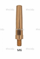 Наконечник М6*45*1,6 (для горелки qtb-500) Panasonic - st-e.info - Владимир