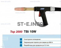 Горелка для полуавтоматической сварки TBiP 10W-black-RWZ (Pistol handle/straight), длина 5 м. - st-e.info - Владимир