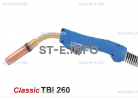 Горелка для полуавтоматической сварки TBi 260-blue-ESG, длина 5 метров - st-e.info - Владимир