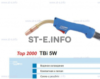 Горелка для полуавтоматической сварки TBi 5W-blue-ESW, длина 4 метра - st-e.info - Владимир