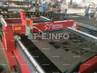 Портальный станок скоростной плазменной резки метала ST-1325UF - st-e.info - Владимир