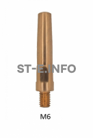 Наконечник М6*45*1,2 (для горелки qtb-500) Panasonic - st-e.info - Владимир
