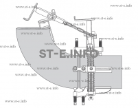 Центратор цепной однорядный Василёк СС-5TC для диаметров 254-1829 синий для нержавеющей стали - st-e.info - Владимир