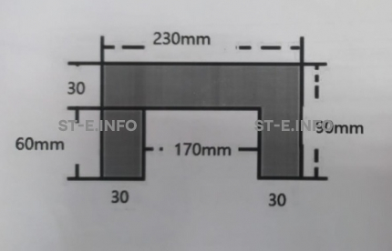 Гофрозащита усиленная 3600x230x30 для станков  - st-e.info - Владимир