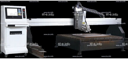 Шести-осевая портальная машина термической резки металла ST-BEVEL3580-SE(2500х6000мм) - st-e.info - Владимир