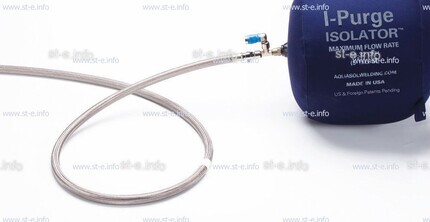 Односторонняя заглушка с трубкой и клапаном ISO 10" (254 mm)  - st-e.info - Владимир