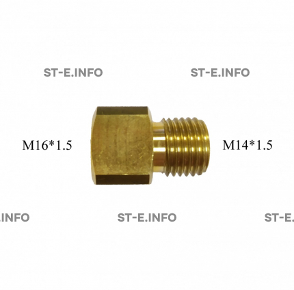 Переходник с М16*1.5 на М14*1.5 - st-e.info - Владимир