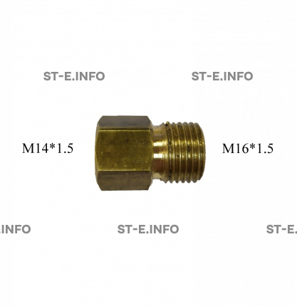 Переходник с М14*1.5 на М16*1.5 - st-e.info - Владимир