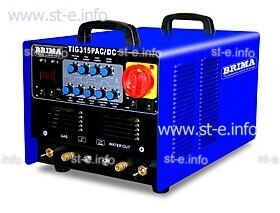 Универсальная установка аргонно-дуговой сварки BRIMA TIG 315P ac/dc - st-e.info - Владимир