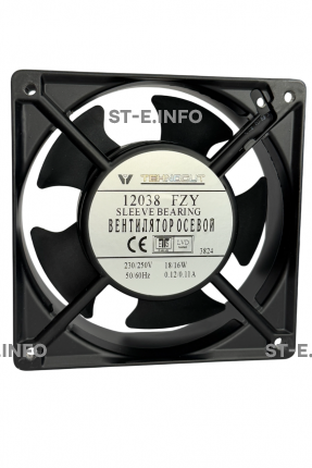 Вентилятор 12038FZY Sleeve (скольжения) 220V - st-e.info - Владимир