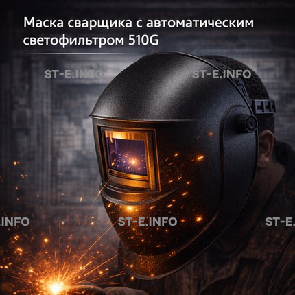 Маска сварщика хамелеон 510G - st-e.info - Владимир