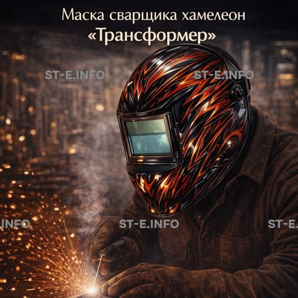 Маска сварщика хамелеон «Трансформер» (YXE-718G PRO) - st-e.info - Владимир