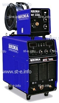 Сварочный инверторный полуавтомат Brima MIG-500 - st-e.info - Владимир